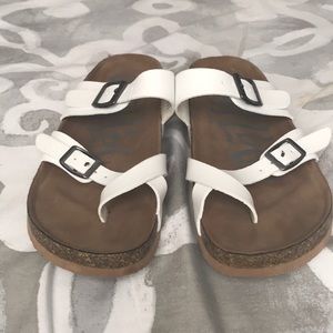 White summer Sandals